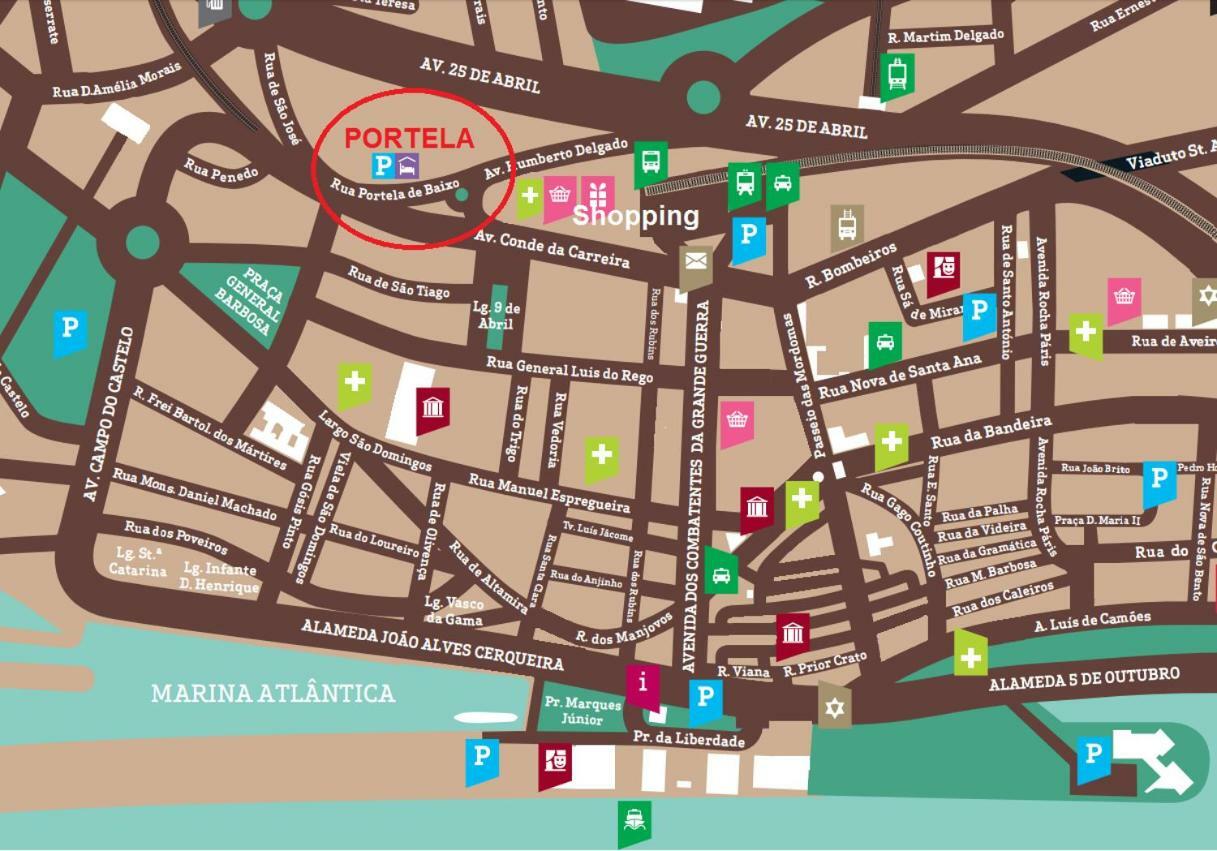 Portela - Apartamento เวียนา โด กัสเตโล ภายนอก รูปภาพ
